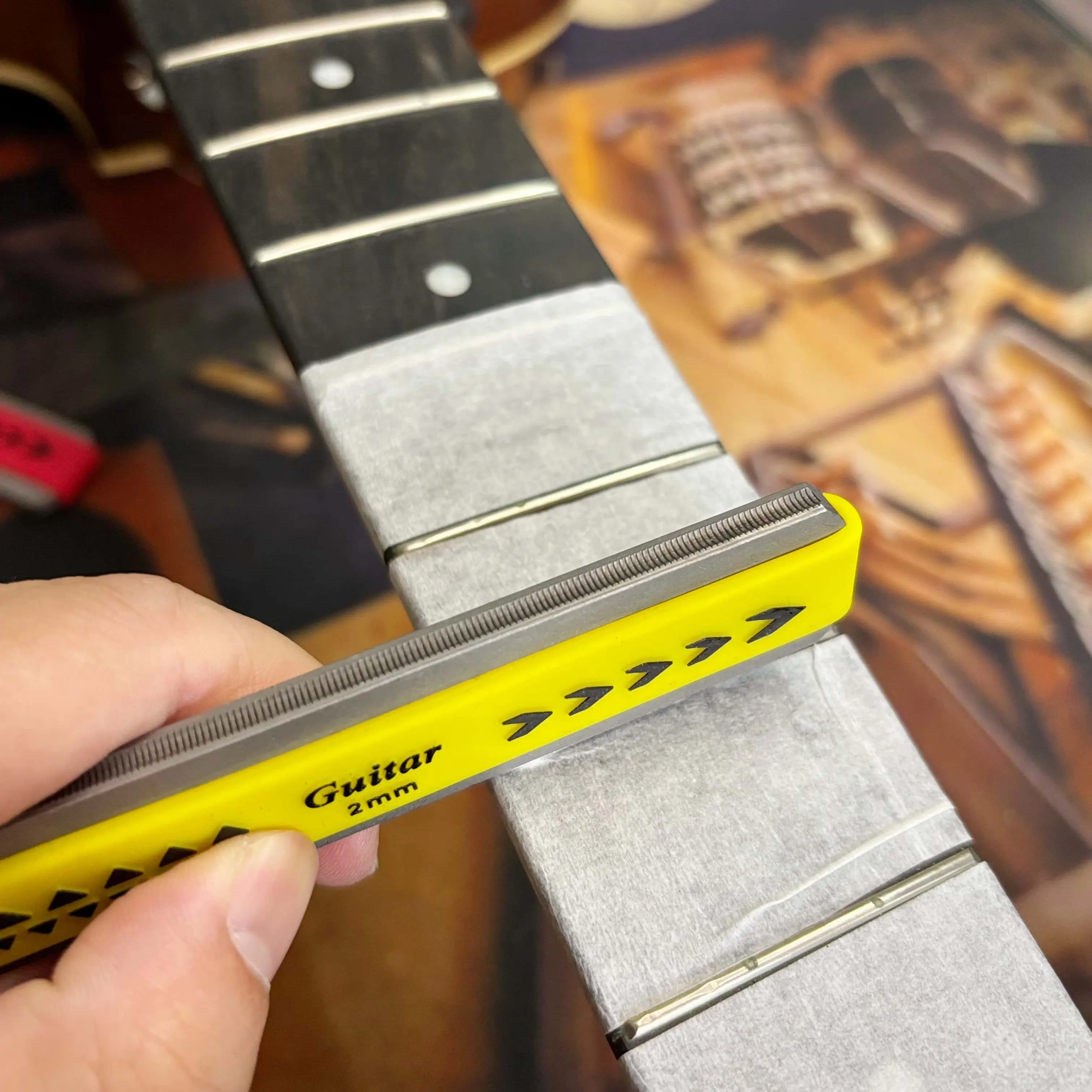 Musical Instruments Easy - Guitar Ukulele Strings Instrument Fingerboard Fret