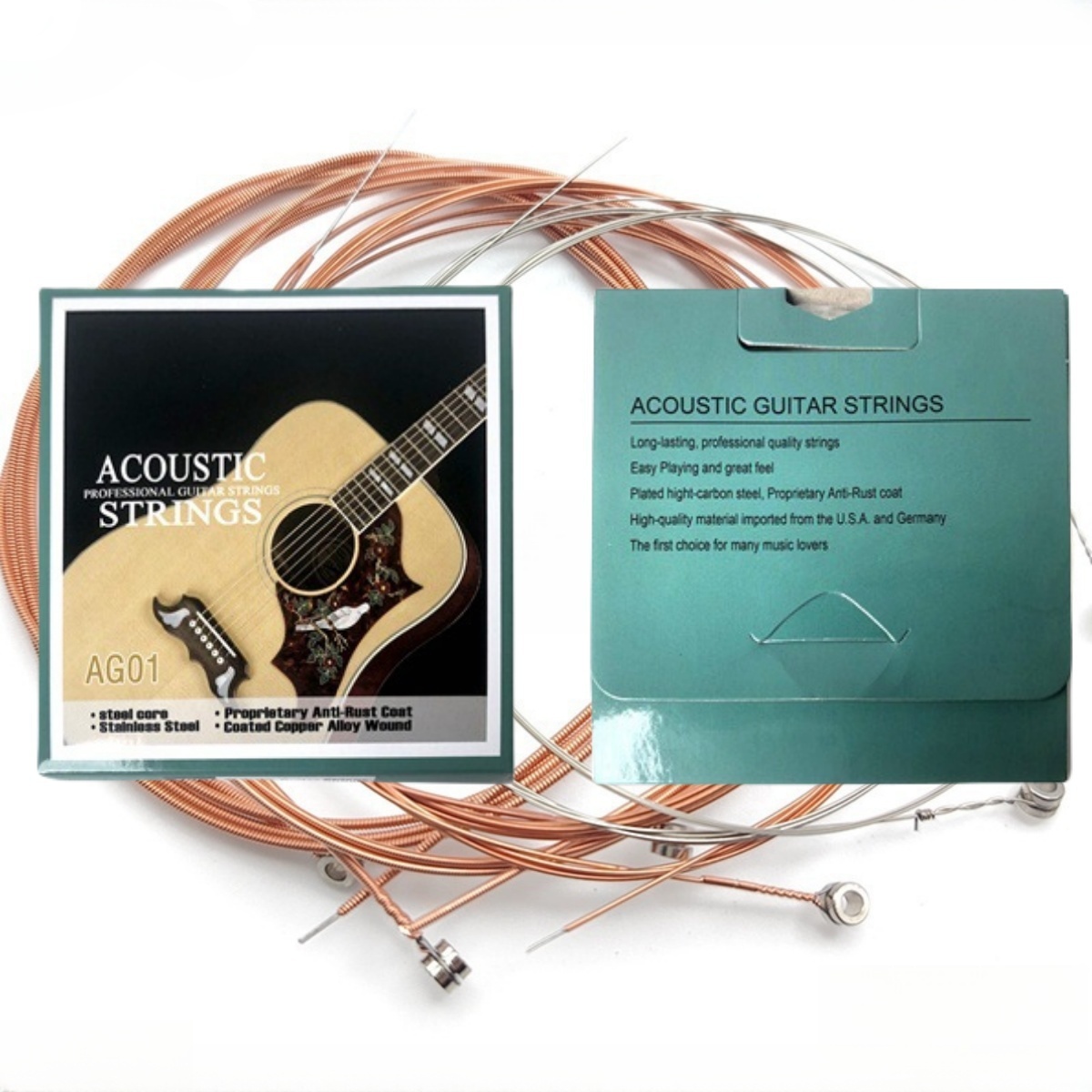 Musical Instrument Strings - Miwayer 1 Set/6 String AG01 Acoustic