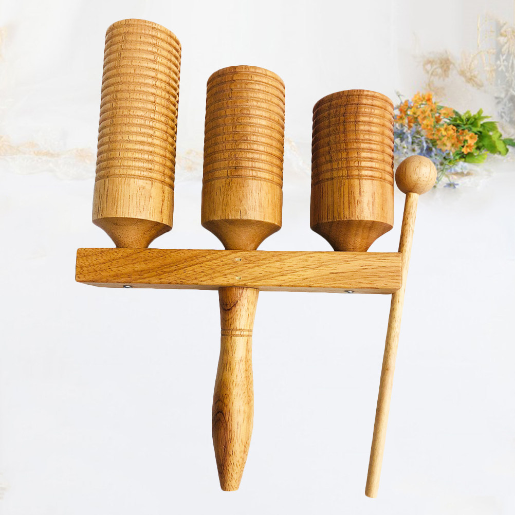 Musical Instrument Clapper - Orff High Middle Low Clapper Wooden