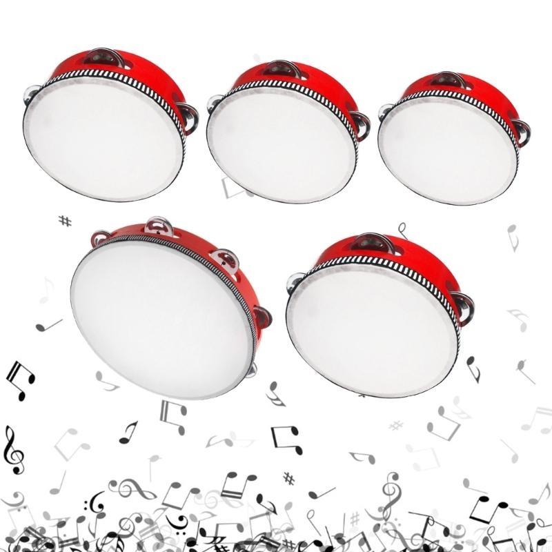 Tambourine Hand Drum - Tambourine for Adults Hand Held Drum