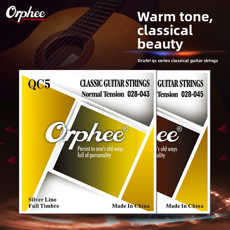 Classical Guitar Nylon - Guitar Accessories, Orphee Strings QC Classical