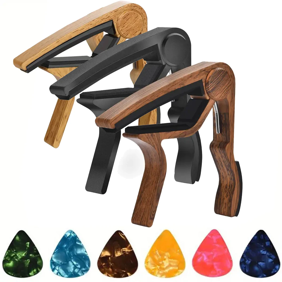 Musical Instruments Easy - High-Quality Zinc Alloy Guitar Capo with