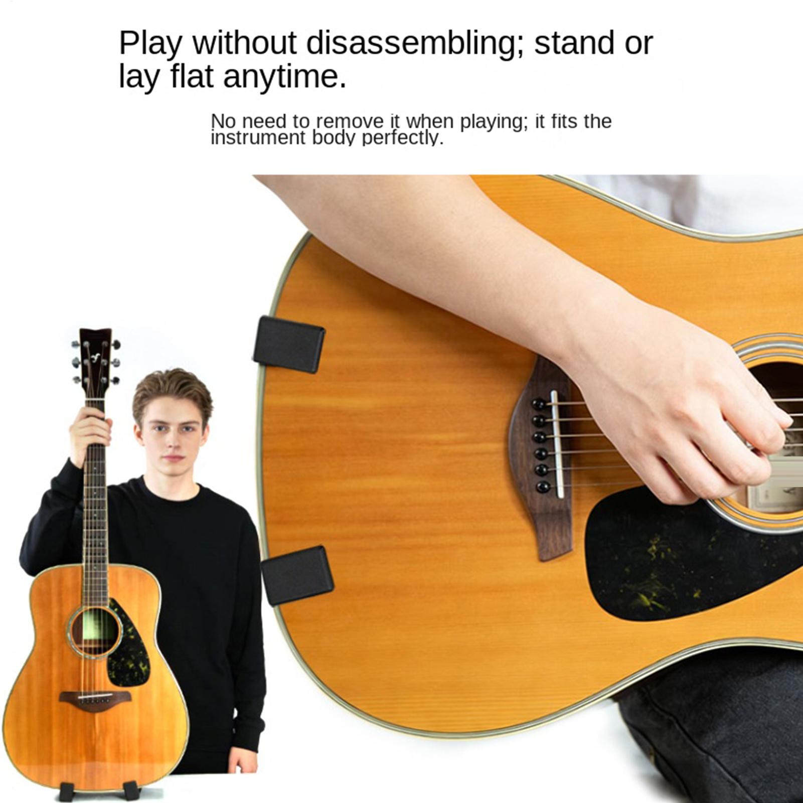 Musical Instrument Bass - Acoustic Guitar Stand Ukulele Rack Portable