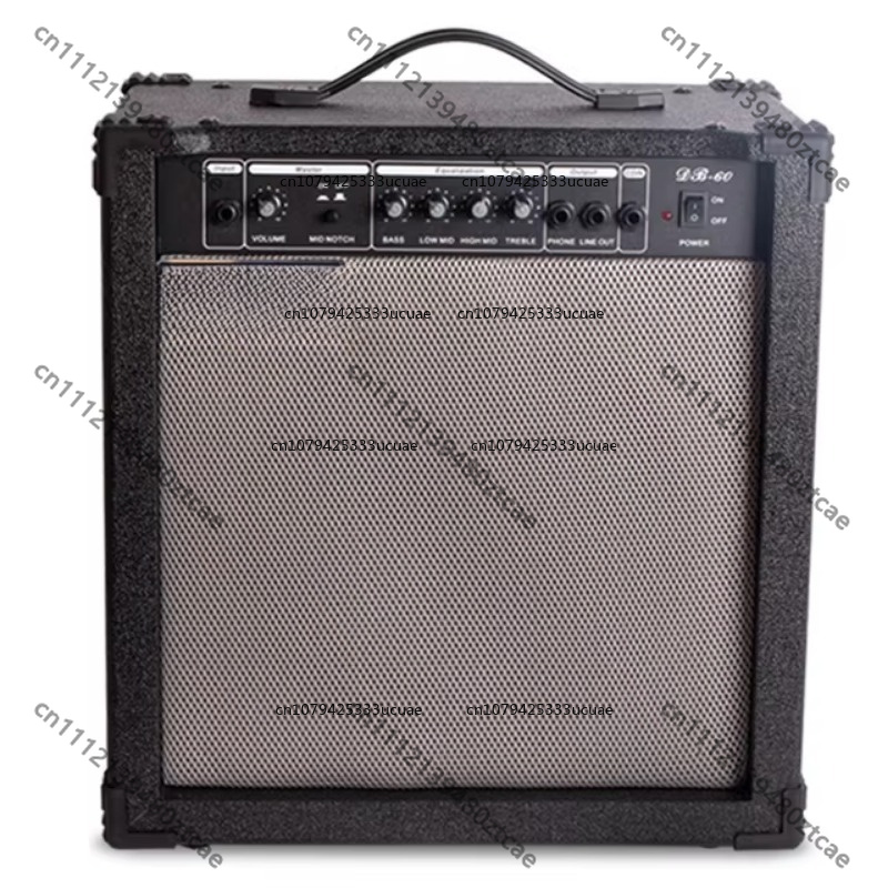 Musical Instrument Amplifier - 60W Electric Bass Guitar Amplifier Portable