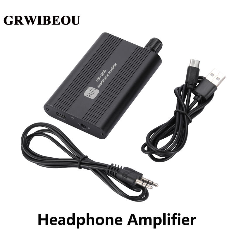 Musical Instrument Amplifier - GRWIBEOU 16-300 Ohm HiFi Headphone Earphone