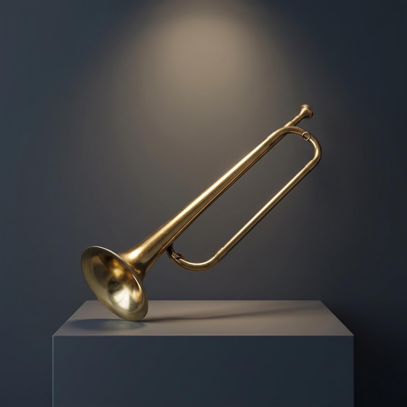 Musical Instrument Bugle - Classic Bugle Brass Horn Youth Wind