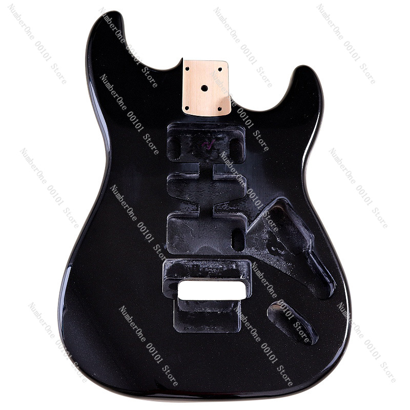 A Musical Instrument You Shake - FY Metal Black Electric Guitar Body