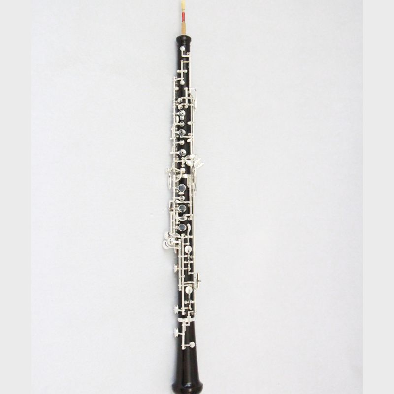 Musical Instrument Oboe - Silver Plated Oboe Ebony Wood Body