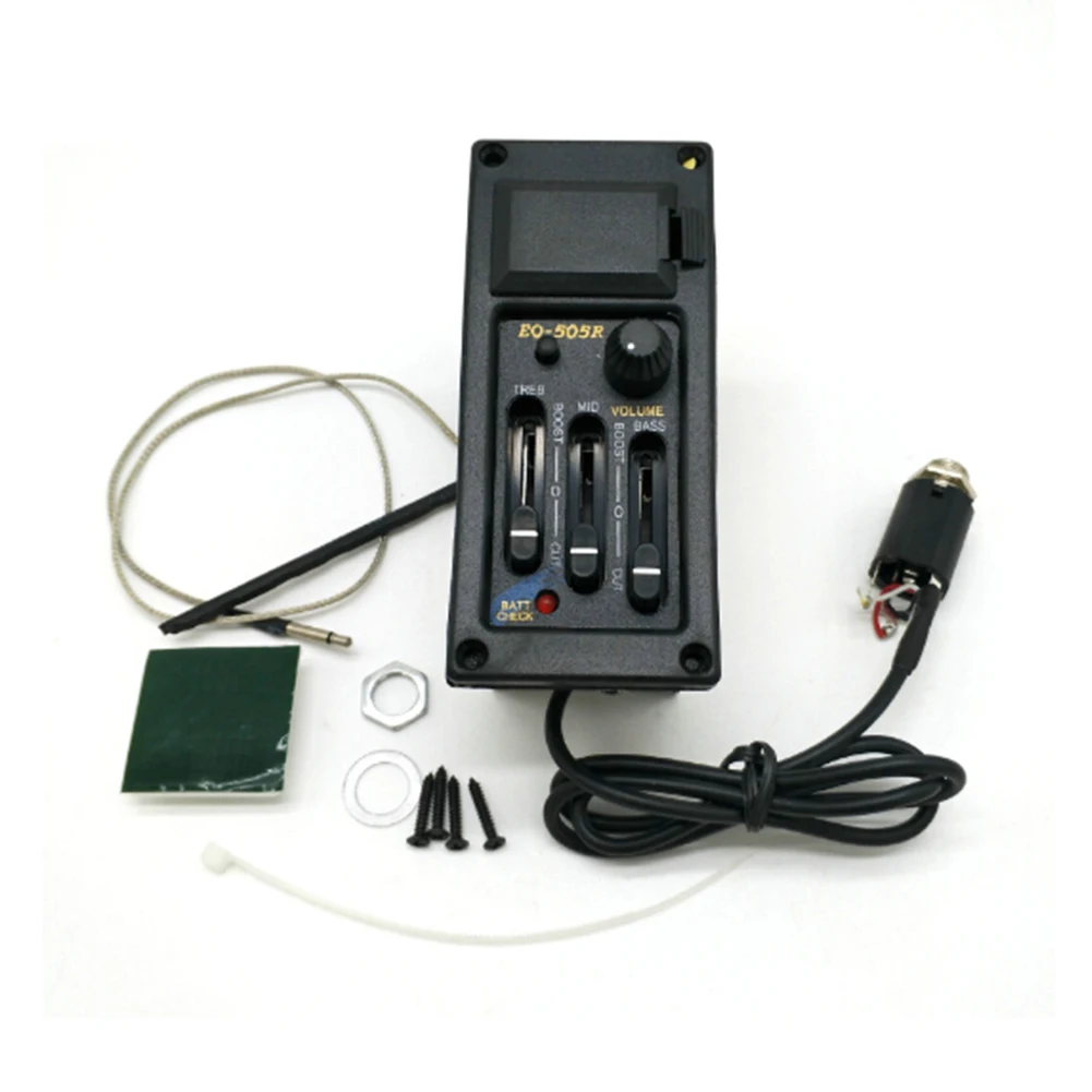 Musical Instrument Amplifier - Musical Acoustic Guitar EQ Preamp Pickup
