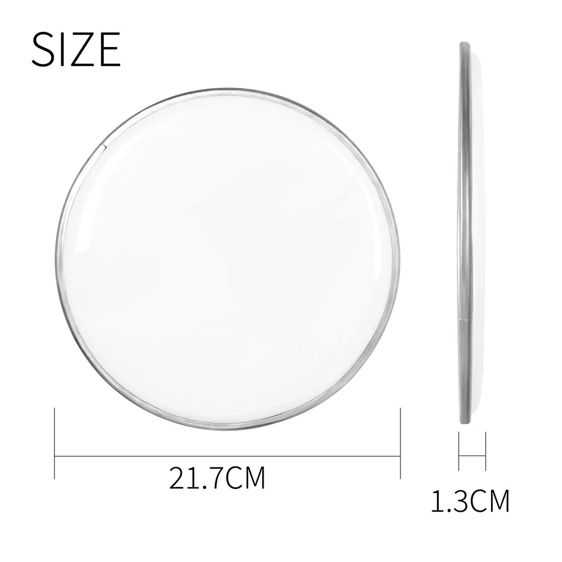 2 Pcs 6 Inch White Drum Head W - Musical Instrument Kit ulasan dan harga