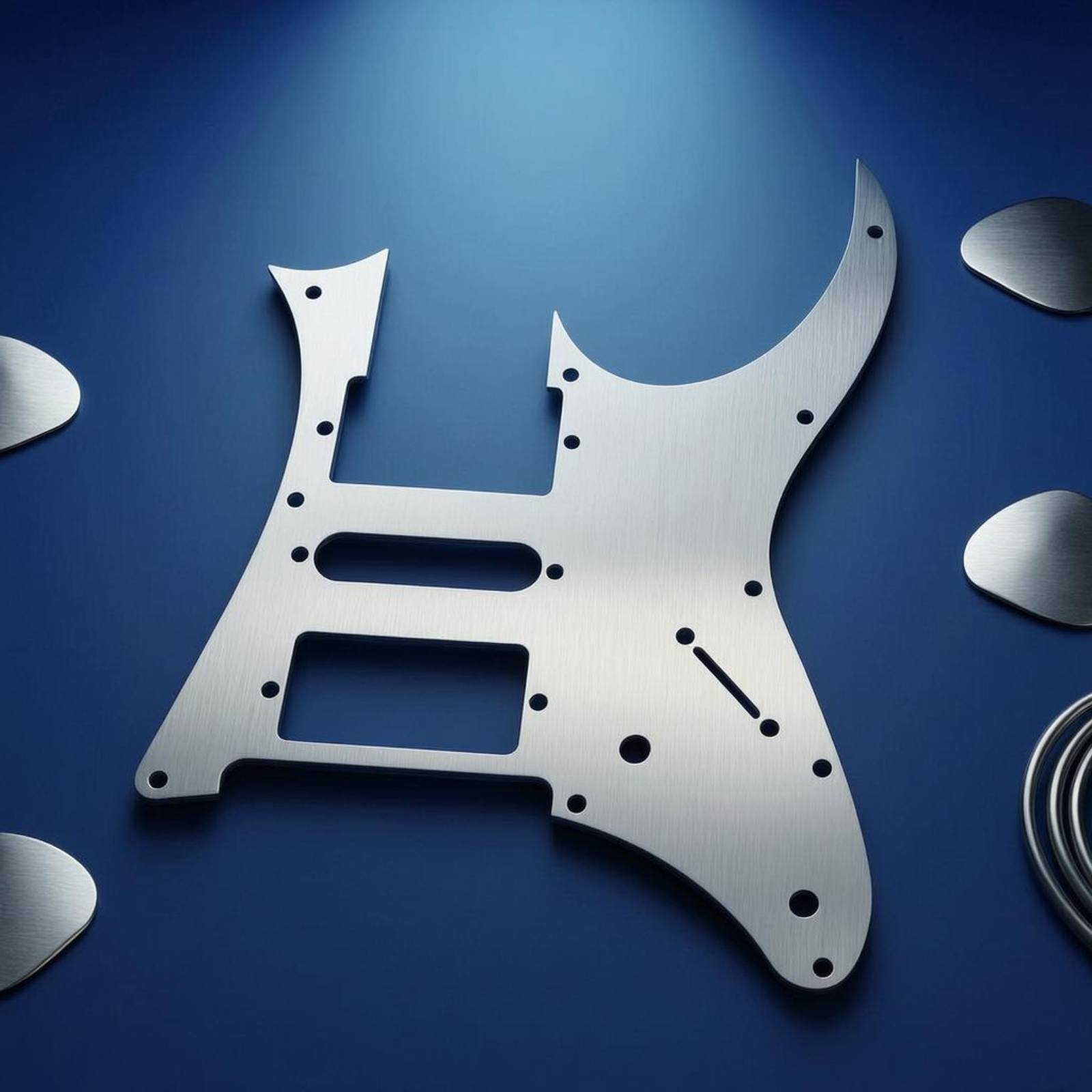 Electric Guitar Pickguard Alum - Musical Instrument With A ulasan dan harga