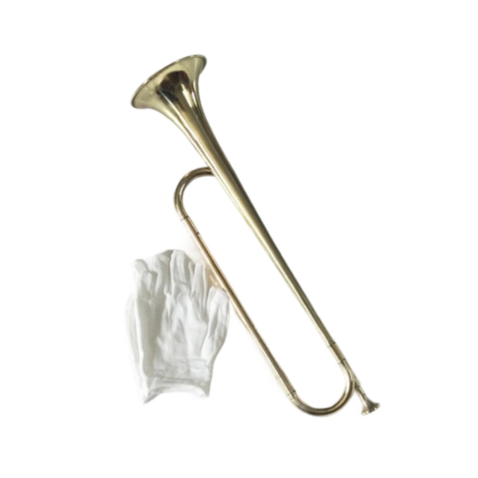 Lightweight Brass Bugle Trumpe - Musical Instrument Bugle ulasan dan harga