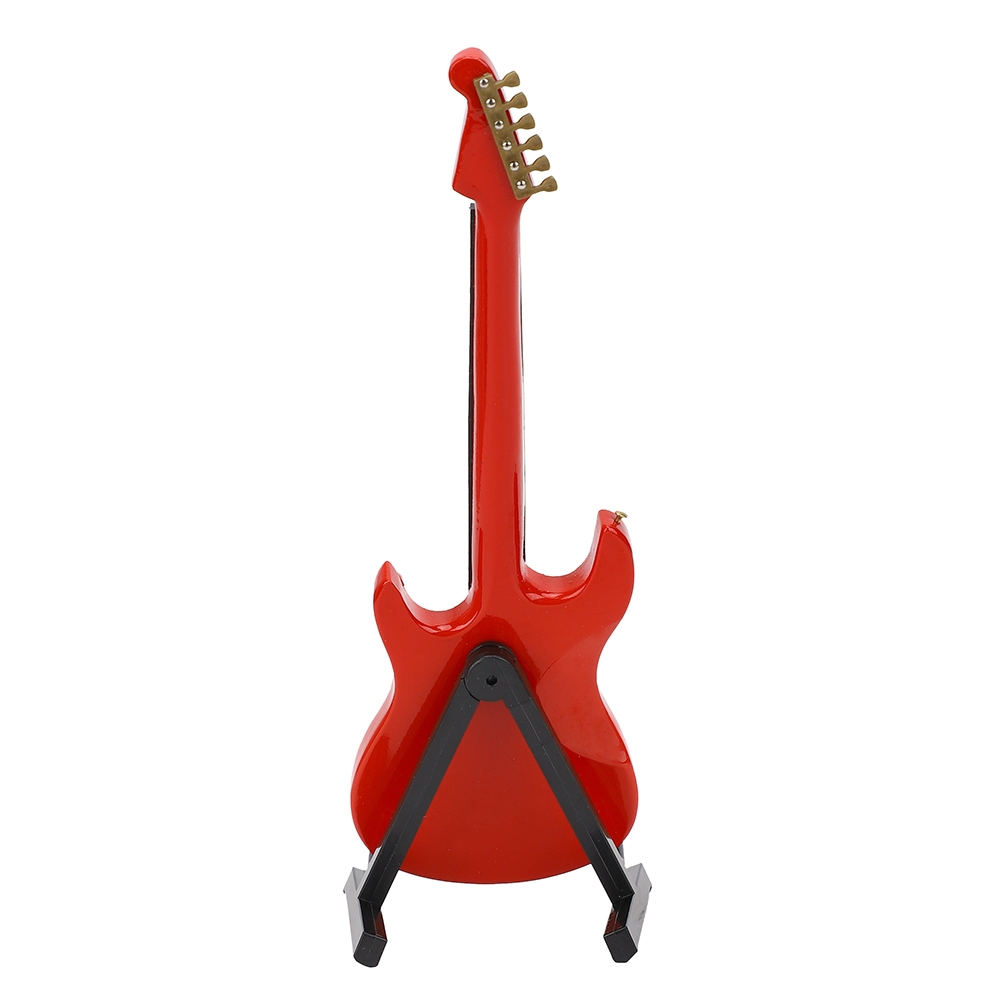 Miniature Red Electric Guitar  - Musical Instrument With A ulasan dan harga