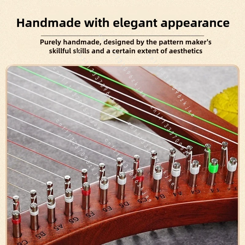 Handmade 15 Tone Harp Sound Th - Musical Instrument Strings ulasan dan harga