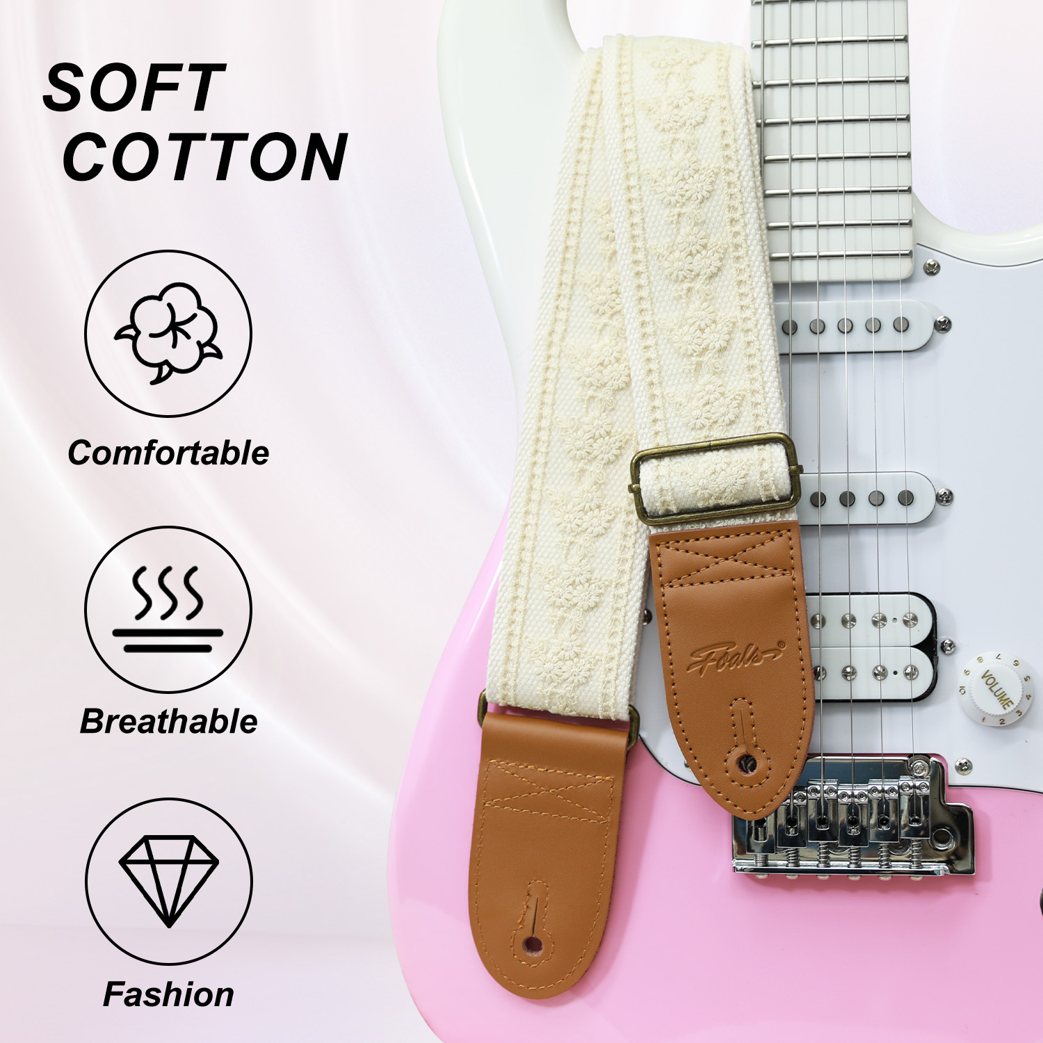 FOALS Guitar Straps Folk Bass  - Musical Instrument Bass ulasan dan harga