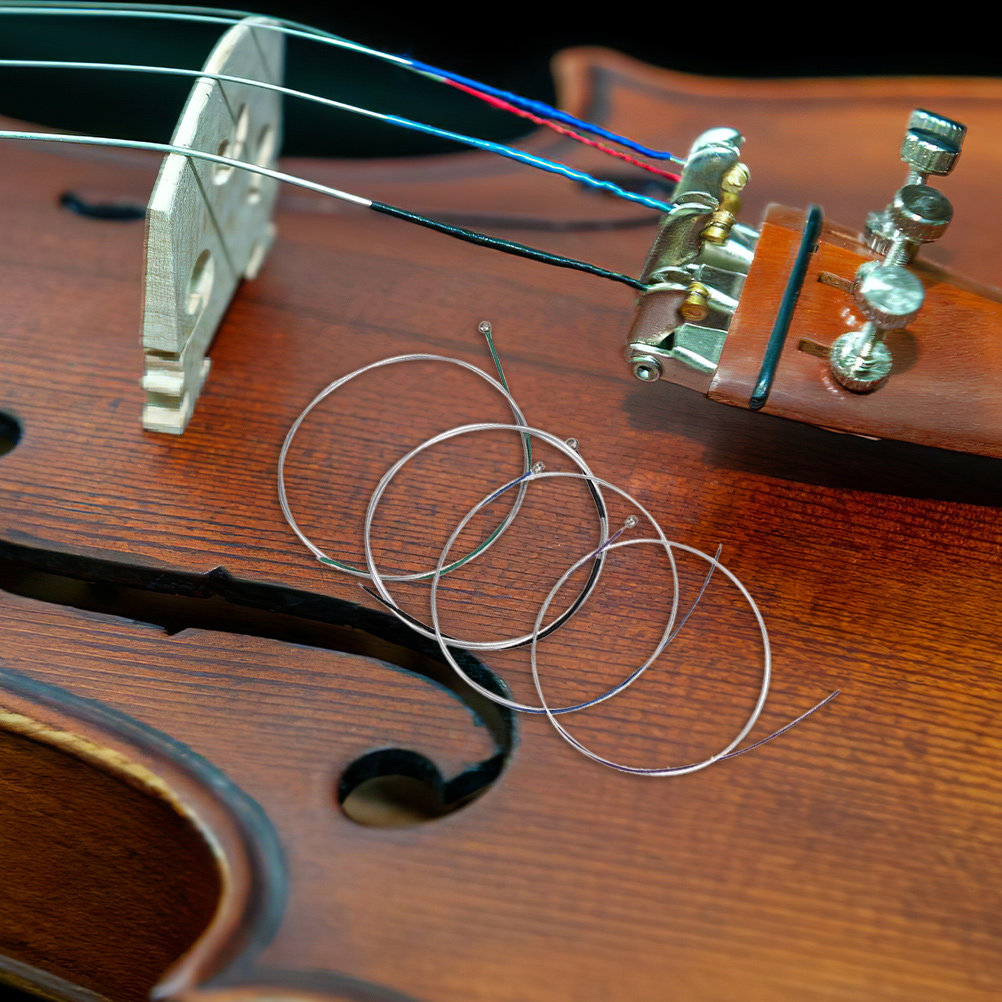 12Pcs Violin Strings Set Full  - Musical Instrument Kit ulasan dan harga
