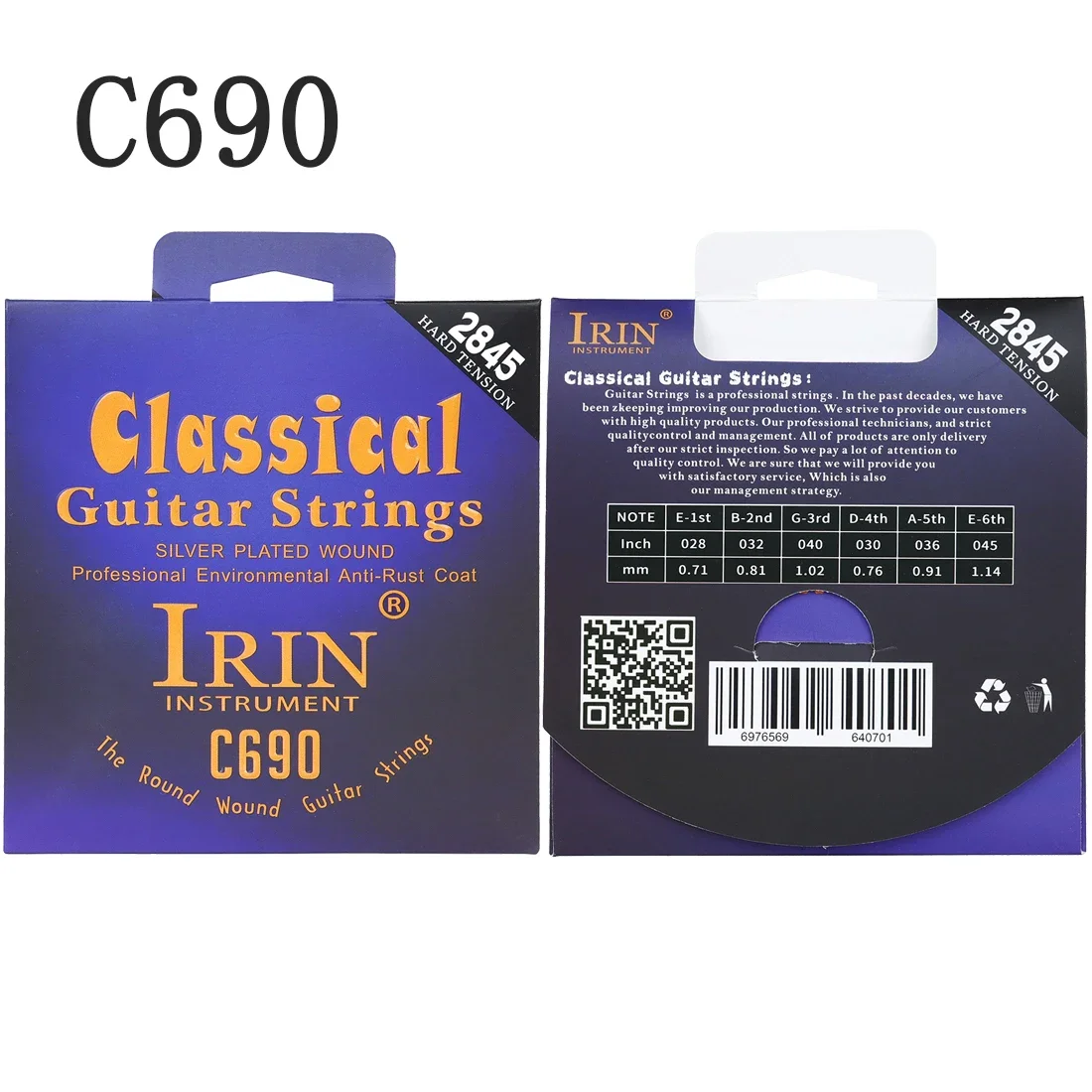 IRIN Classical Guitar Strings  - Classical Guitar Nylon ulasan dan harga