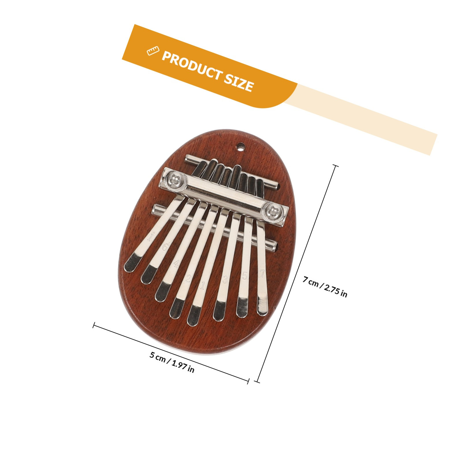 Wooden Kalimba 8 Keys Thumb Pi - A Musical Instrument With Keys ulasan dan harga