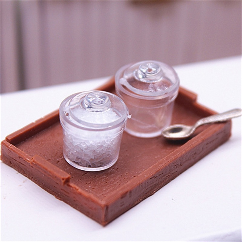 2Pcs 1:12 Dollhouse Miniature  - Musical Instrument Glass ulasan dan harga