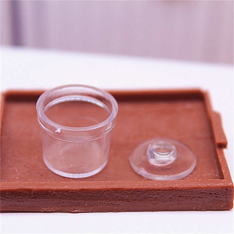 2Pcs 1:12 Dollhouse Miniature  - Musical Instrument Glass ulasan dan harga