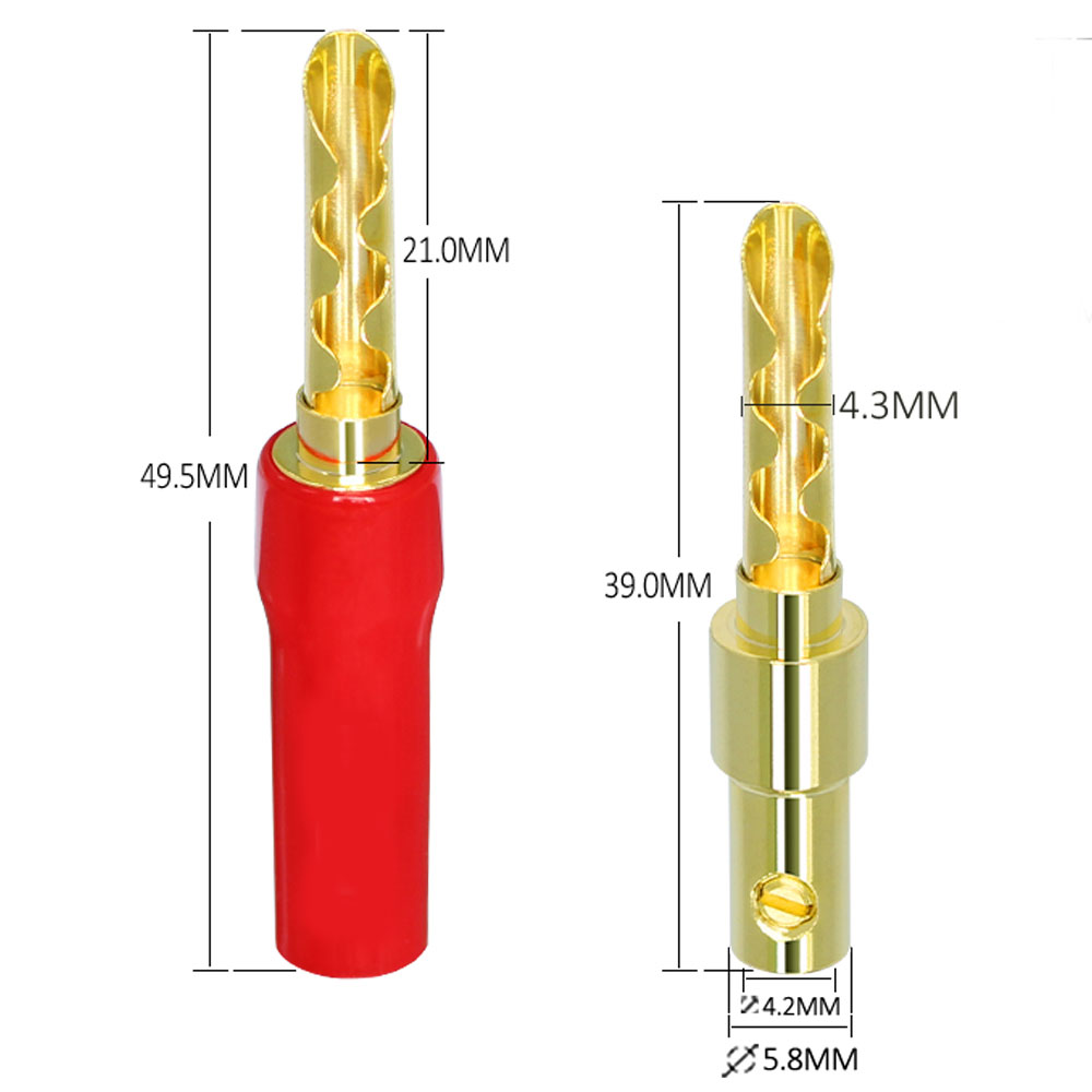 Musical Sound Banana Plugs for - Musical Instrument Amplifier ulasan dan harga