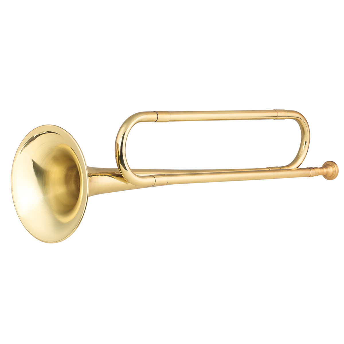 Brass C Bugle Call Gold-Plated - Musical Instrument Bugle ulasan dan harga