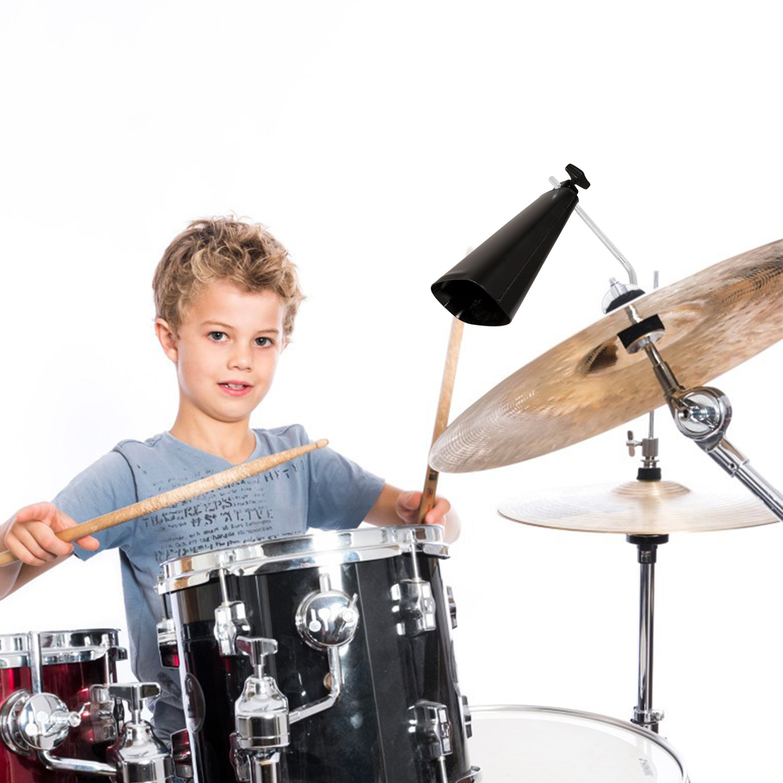 Metal Cowbell Bracket Wear Res - Musical Instrument Kit ulasan dan harga
