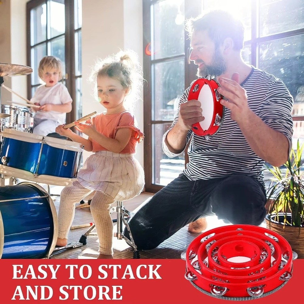 4/6/8/10 Inch Hand Held Drum M - Tambourine Hand Drum ulasan dan harga
