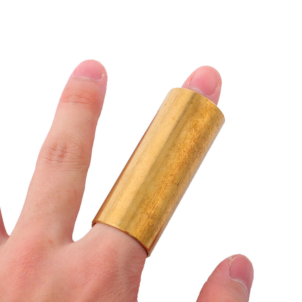 2Pcs Guitar Slide Glass Metal  - Musical Instrument Glass ulasan dan harga