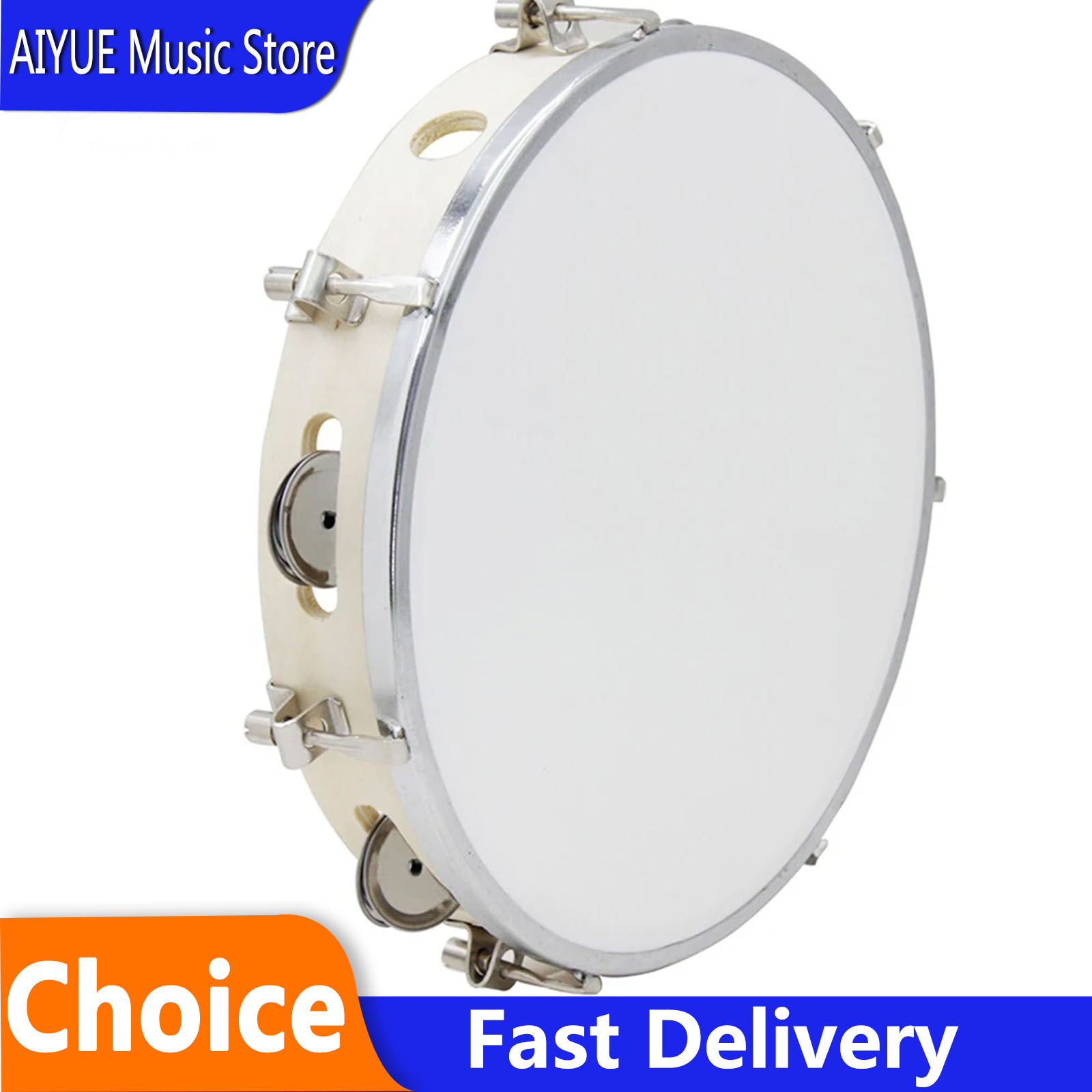 SLADE 10 Inches Tambourine Adj - Tambourine Hand Drum ulasan dan harga