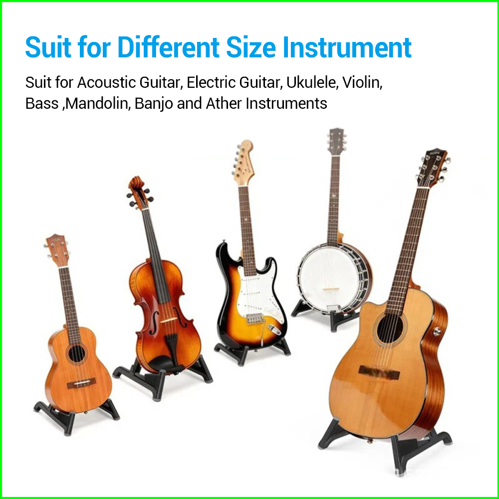 Guitar Stand - A Frame Foldabl - Musical Instrument Bass ulasan dan harga