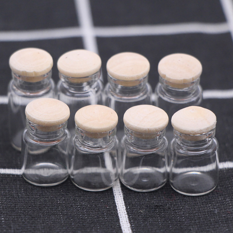 4Pcs/set Mini Glass Candy Bott - Musical Instrument Glass ulasan dan harga