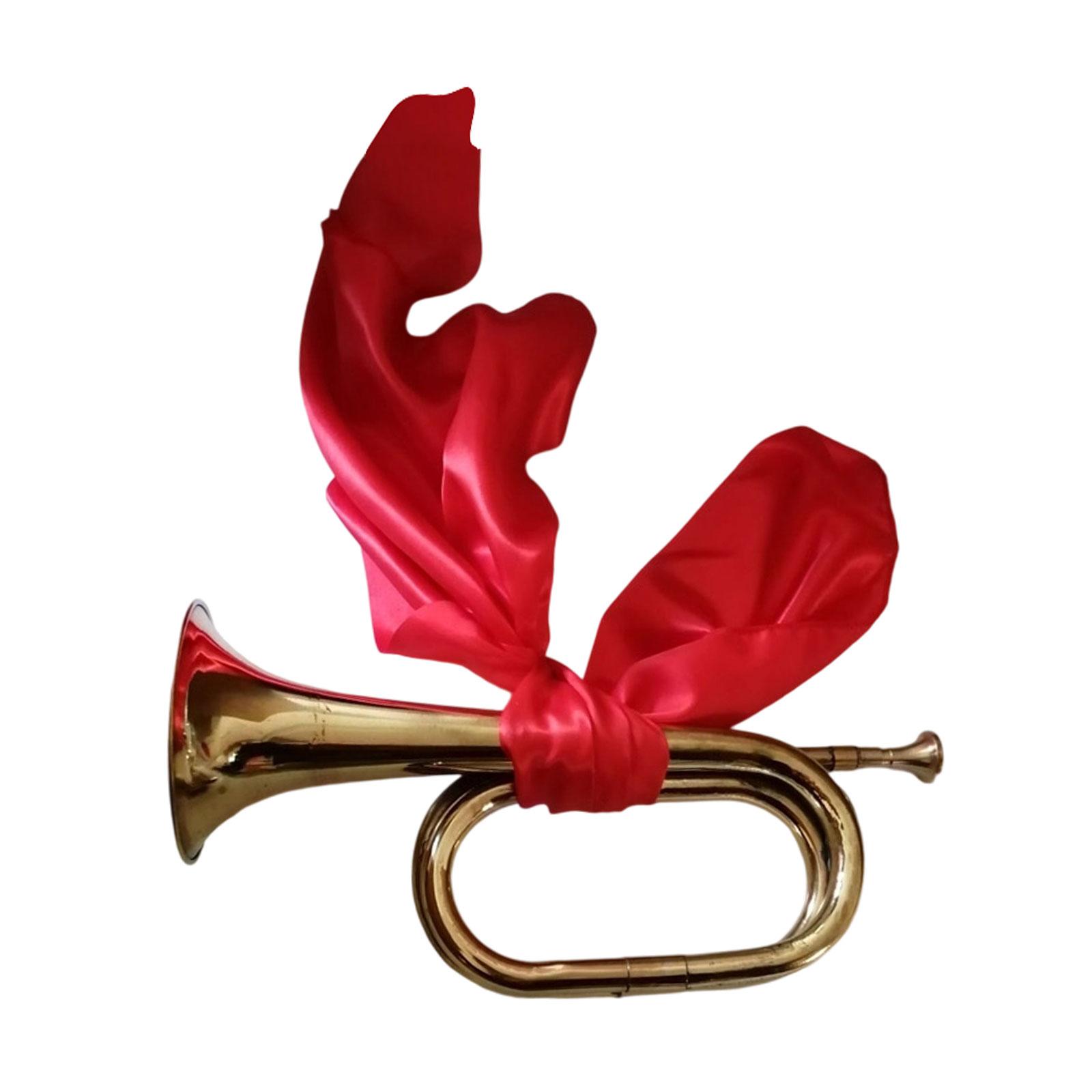 Camping Trumpet Brass Instrume - Musical Instrument Bugle ulasan dan harga