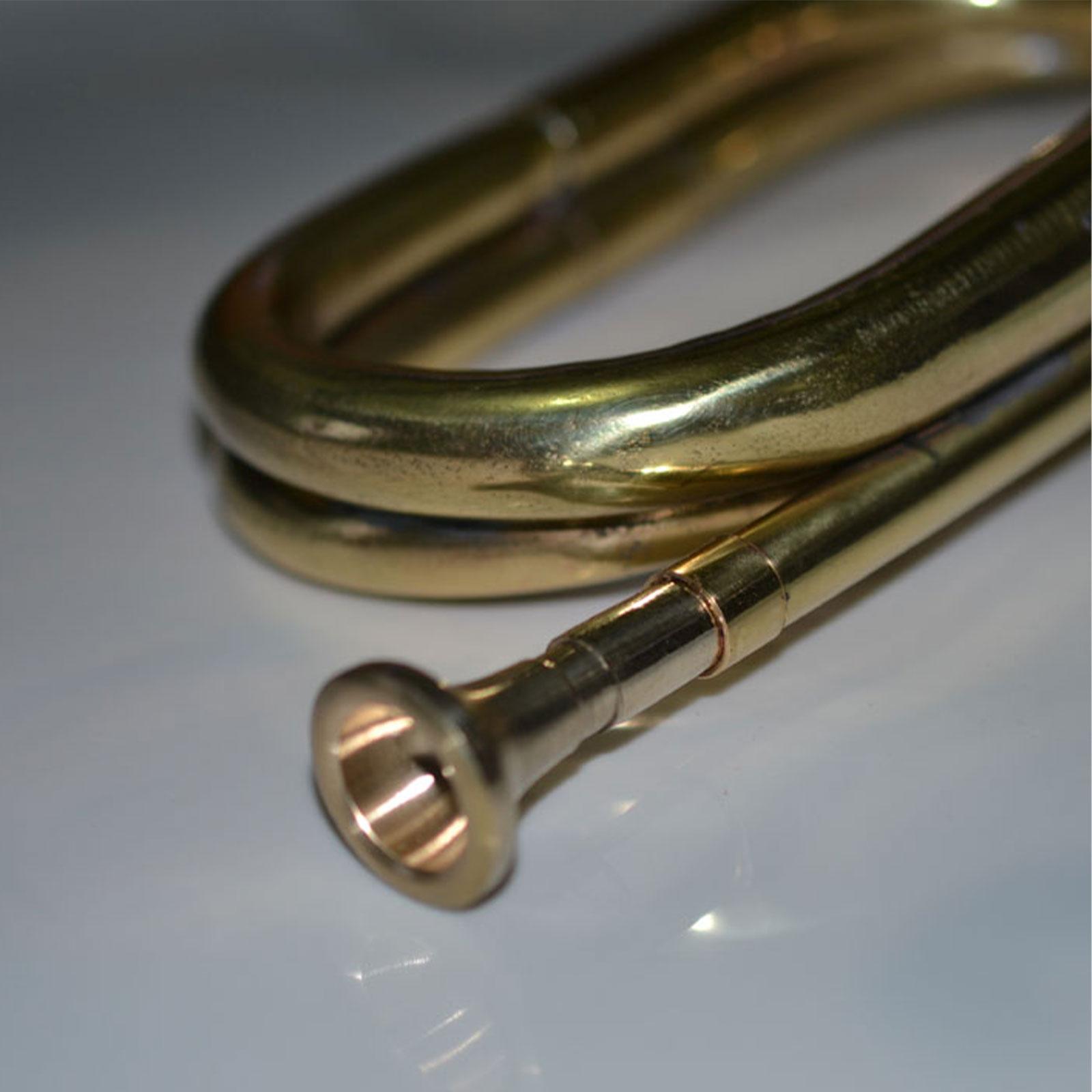 Camping Trumpet Brass Instrume - Musical Instrument Bugle ulasan dan harga