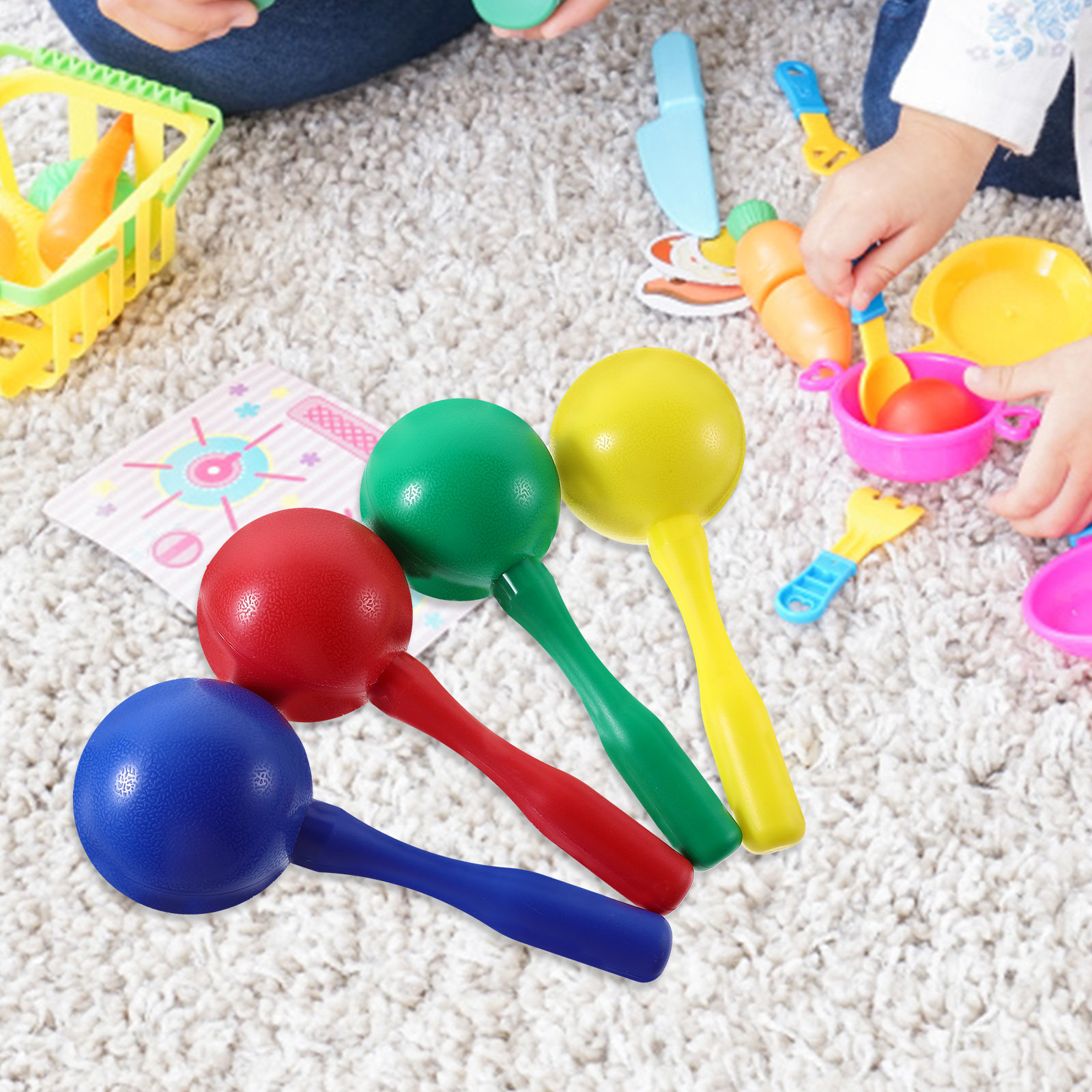 8Pcs Maraca Shaking Percussion - A Musical Instrument You Shake ulasan dan harga