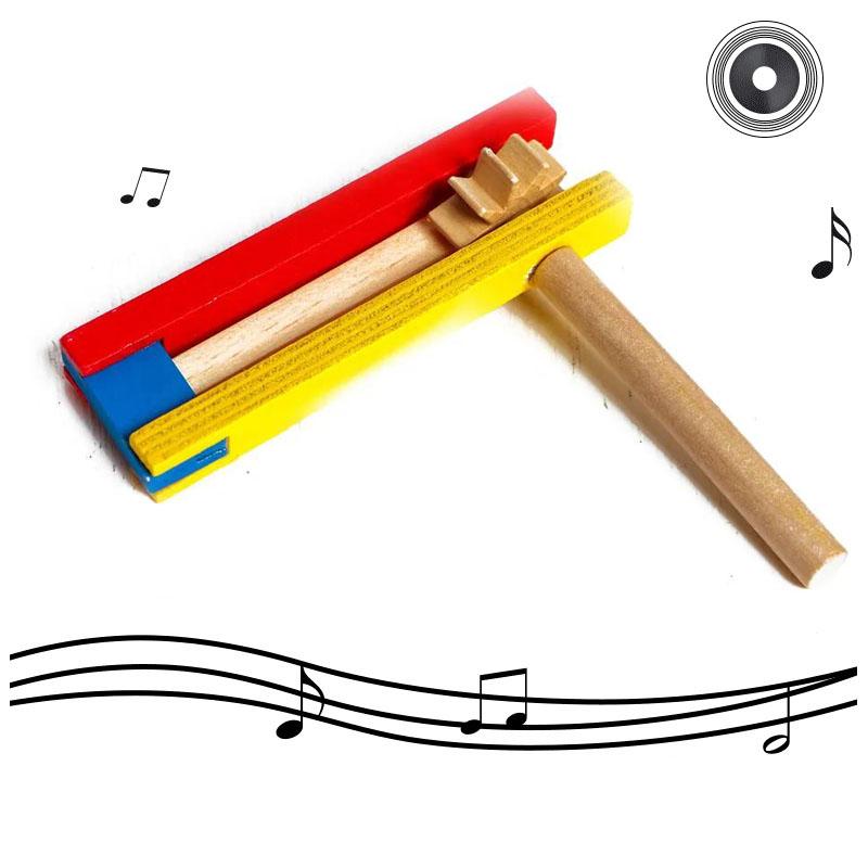 1Pc Wooden Clapper Kids Rhythm - Musical Instrument Clapper ulasan dan harga