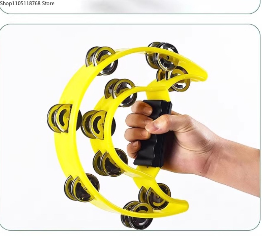 Tambourine Percussion Musical  - Tambourine Hand Drum ulasan dan harga
