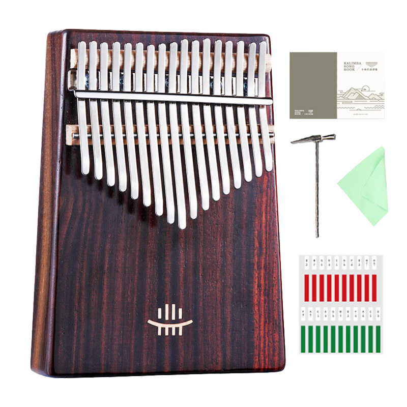 Hluru Kalimba 17 Keys with Hol - A Musical Instrument With Keys ulasan dan harga