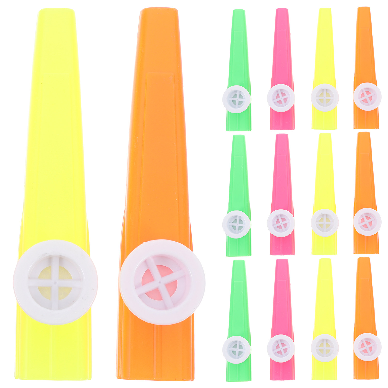 24Pcs Plastic Kazoos Assorted  - Musical Instruments Easy ulasan dan harga