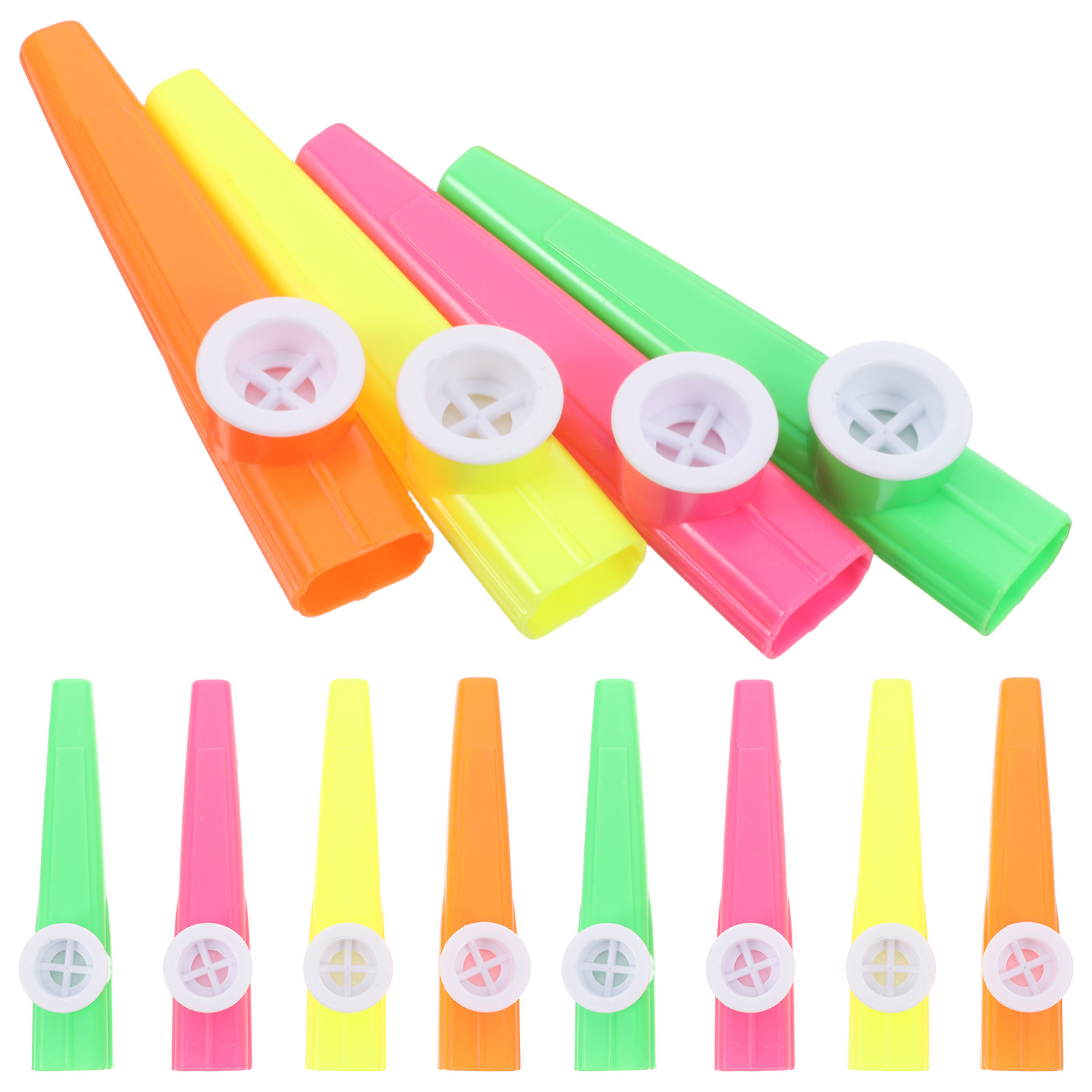 24Pcs Plastic Kazoos Assorted  - Musical Instruments Easy ulasan dan harga
