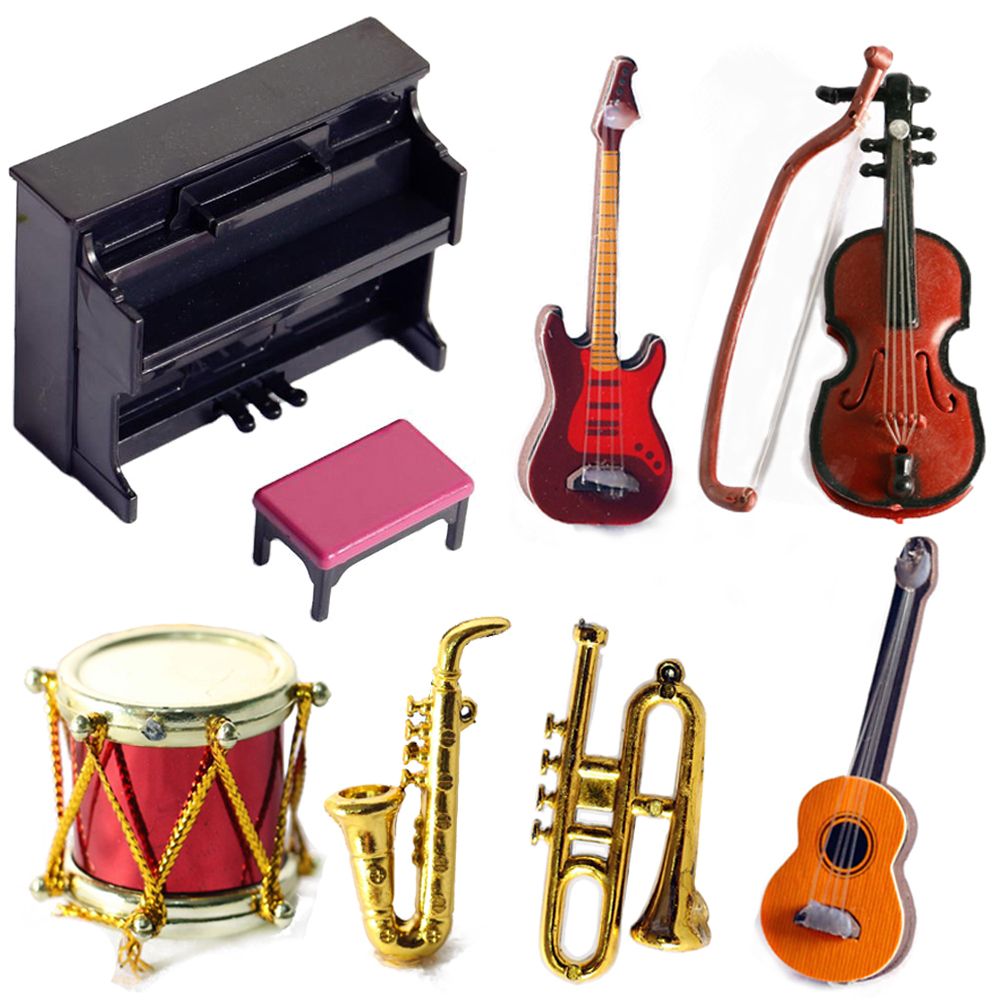 Miniature Doll Musical Instrum - Musical Instrument Oboe ulasan dan harga