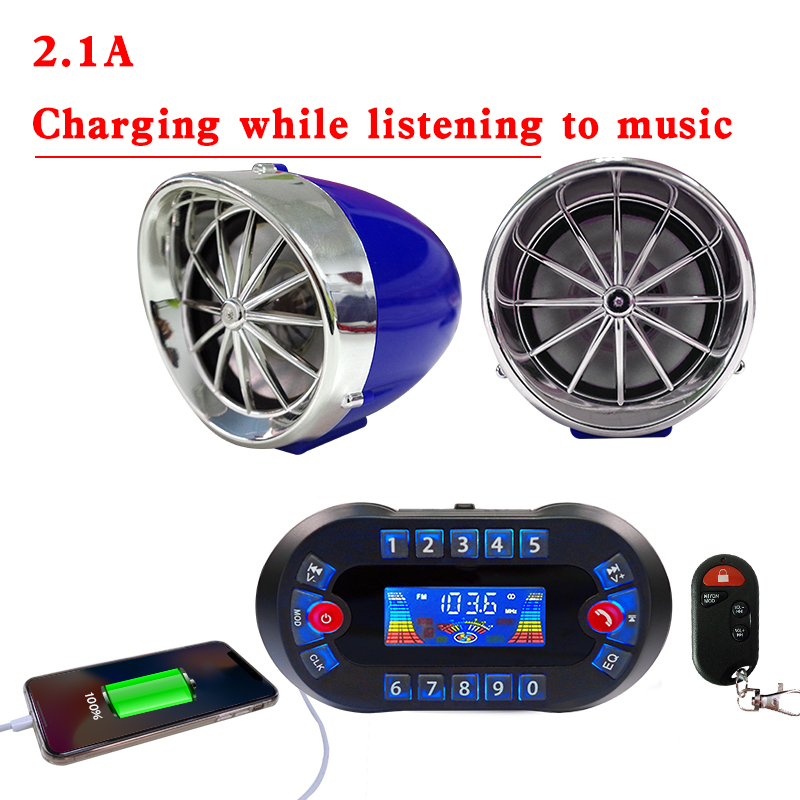 MT730 Motorcycle Bluetooth Spe - Musical Instrument Amplifier ulasan dan harga