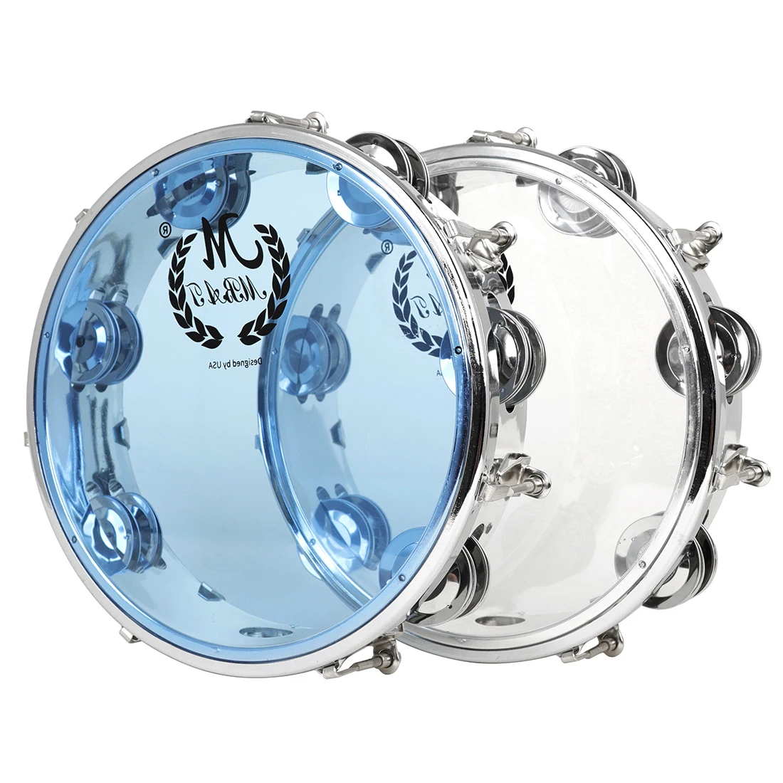 M MBAT 8/10inch Tambourine Sel - Tambourine Hand Drum ulasan dan harga