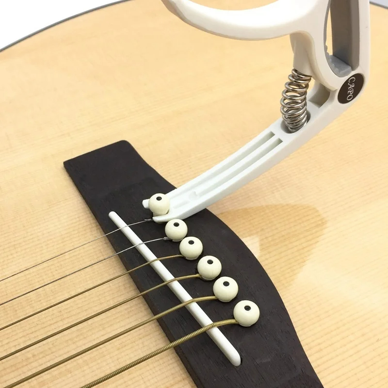 Plastic Guitar Capo for 6 Stri - Classical Guitar Nylon ulasan dan harga