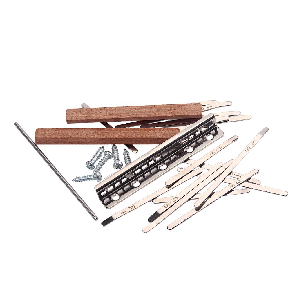 Kalimba 17 Key DIY Parts Kit T - Musical Instrument Kit ulasan dan harga