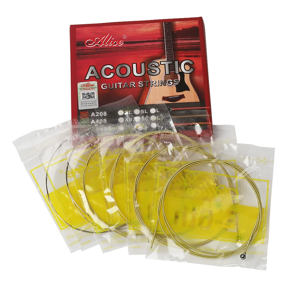Alice A408  Full set Acoustic  - Musical Instrument Strings ulasan dan harga
