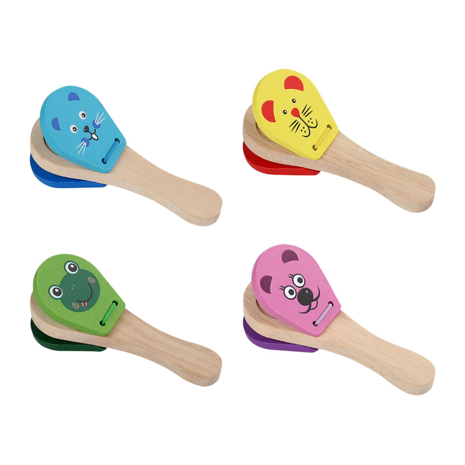 Small Wooden Castanet Clapper  - Musical Instrument Clapper ulasan dan harga