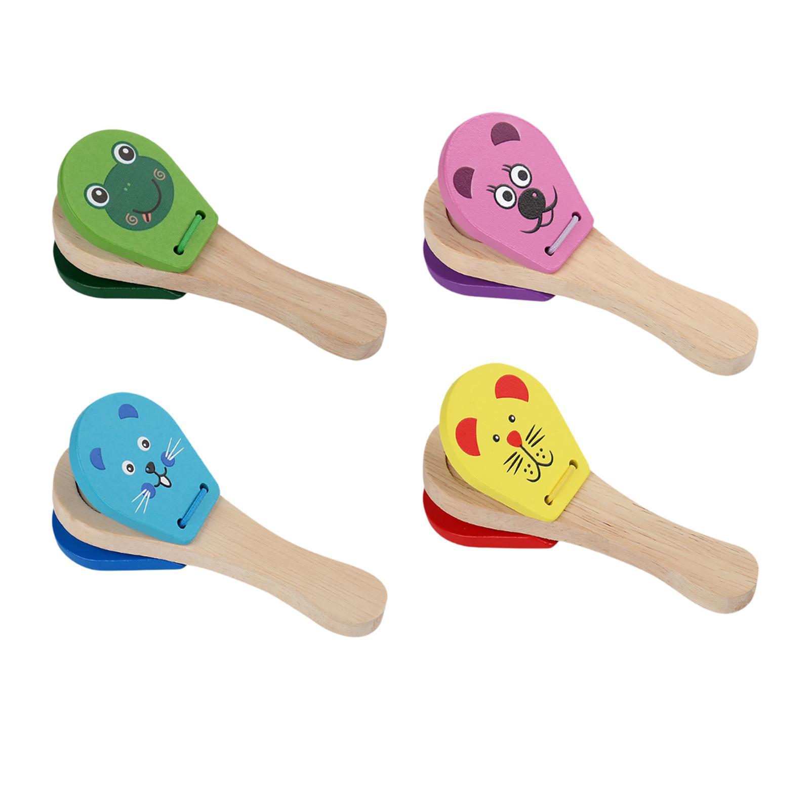 Small Wooden Castanet Clapper  - Musical Instrument Clapper ulasan dan harga