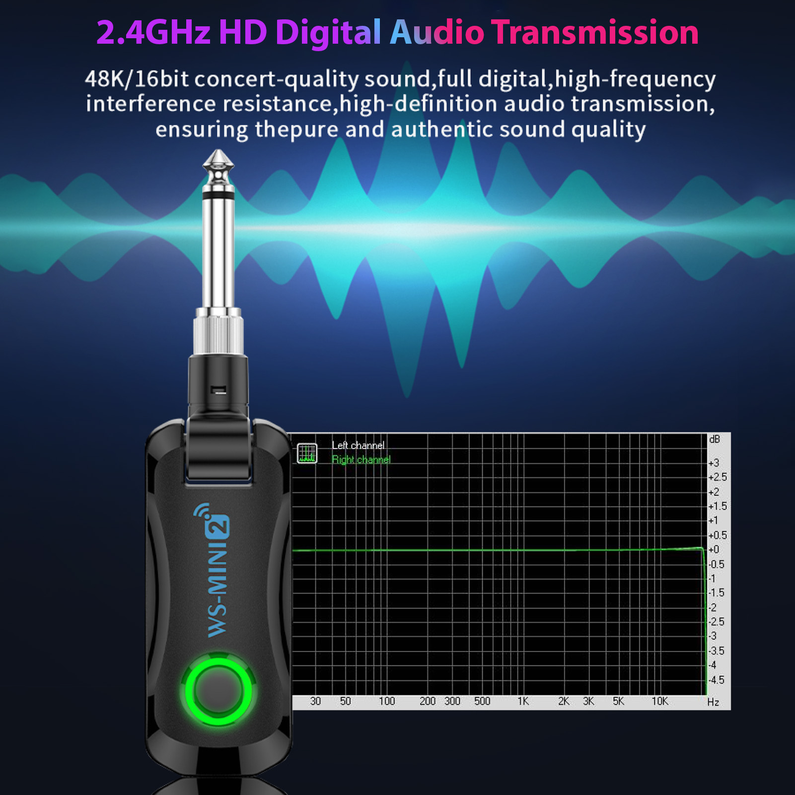 2.4G Wireless Guitar System Re - Musical Instrument Amplifier ulasan dan harga