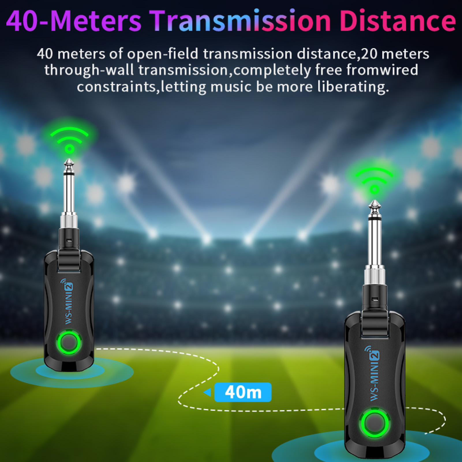 2.4G Wireless Guitar System Re - Musical Instrument Amplifier ulasan dan harga